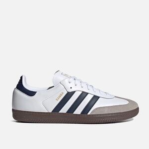 adidas Samba White and Black Women's Shoes